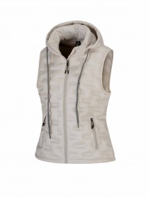 Bjornson Bodywarmer 4 seizoenen Dames - Winddicht - Off-White - CLARA