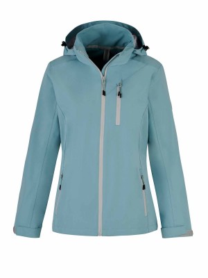 Bjornson Regenjas Zomerjas Dames Waterdicht Zeegroen - Leona