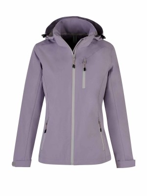 Bjornson Regenjas Zomerjas Dames Waterdicht Lila - LEONA