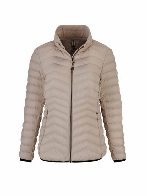 Bjornson Stepjack Zomerjas Dames Beige - Winddicht - LIVA