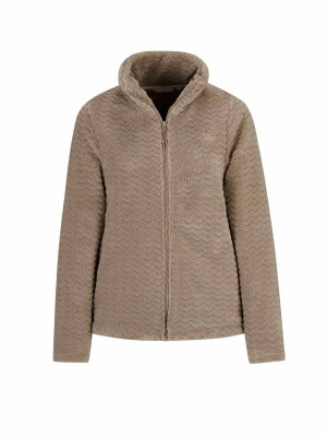 Bjornson Fleece Vest 4 Seizoenen Dames Beige - 36-56 - MAIKE