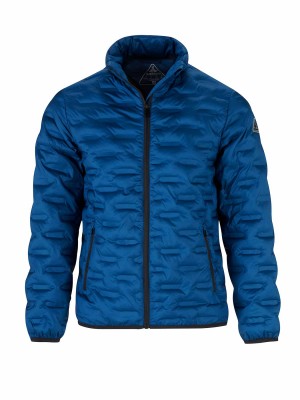 Bjornson Stepjack Zomerjas Heren Blauw - Winddicht - Padded - NIKLAS