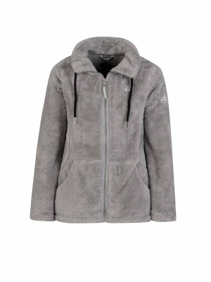 BJØRNSON Elin Coral Fleece Vest Dames 4 seizoenen - Zacht - Zwart