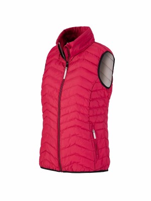 BJØRNSON Bodywarmer 4 seizoenen Dames - Winddicht - Granita Rood - METTE