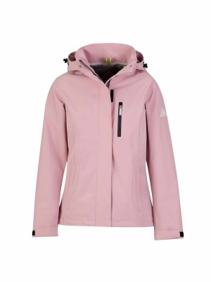 BJØRNSON Regenjas Zomerjas Dames Waterdicht Oud Roze - SHELBY