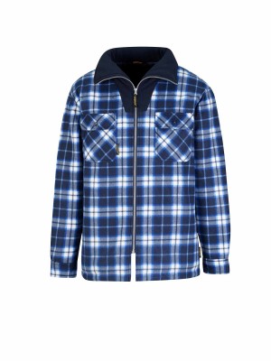 STØRVIK Stanley Thermo Fleece Vest / Houthakkers Jas - Donkerblauw