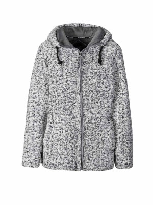 BJØRNSON Sherpa Fleece Vest Zacht / 4 Seizoenen Dames Blauw - XANDRA 