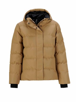 BJØRNSON Ysa Padded Winterjas Dames - Winddicht - Camel