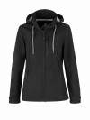 BJØRNSON Softshell Jas 4 seizoenen Dames Zwart - KAISA
