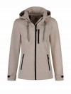 BJØRNSON Softshell Jas 4 seizoenen Dames Beige - KAISA
