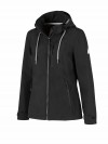 BJØRNSON Softshell Jas 4 seizoenen Dames Zwart - KAISA