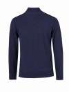 Bjornson Fijn Gebreid Pullover (fleece-gevoerd) Heren Donkerblauw- S-4XL - ZIMON