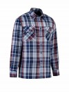 STØRVIK Egersund Katoenen Werkhemd Heren - Houthakkersblouse - Blauw - Rood - Wit - 052-6.2