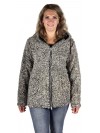 Sherpa Fleece Vest Zacht / 4 Seizoenen Dames Antraciet Melange - 36-52 - XANDRA 