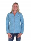 BJØRNSON Fleece Vest Dames 4 seizoenen Blauw melange - 36-56 - JILL