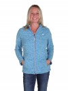 BJØRNSON Fleece Vest Dames 4 seizoenen Blauw melange - 36-56 - JILL