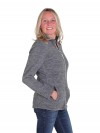 Fleece Vest Dames 4 seizoenen Grijs melange - 36-56 - JILL