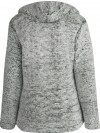 Sherpa Fleece Vest Zacht / 4 Seizoenen Dames Antraciet Melange - 36-52 - XANDRA 