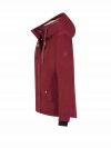 BJØRNSON Regenjas / Winterjas Winddicht Waterdicht Dames Bordeaux Rood Agneta