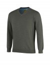 Pullover V-Hals Heren Olijfgroen - S-6XL - Anders