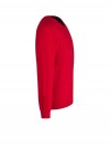 Pullover V-Hals Heren Rood