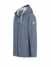 Gebreid Hooded Vest 4 seizoenen Dames Blauw - 36-56 - ANNE