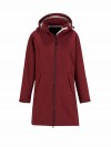 BJØRNSON Anneli Softshell Winterjas Dames - Parka - Bordeaux Rood
