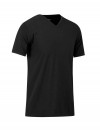Bart V-Hals T-Shirt 2-Pack Heren - Katoen - Zwart