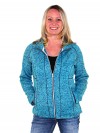 VEST GEBREID DAMES Blauw Atol - Elena