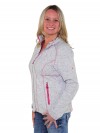 VEST GEBREID DAMES Grijs - Elena