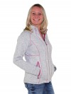 VEST GEBREID DAMES Grijs - Elena