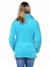 Fleece Vest Coral Dames Warm Zacht Blauw Atol