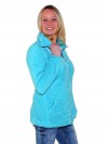 Fleece Vest Coral Dames Warm Zacht Blauw Atol