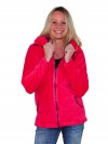 Fleece Vest Coral Dames Warm Zacht Fuchsia Roze