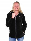 Fleece Vest Coral Dames Warm Zacht Zwart