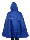 Regenponcho Unisex Waterdicht Blauw - One Size - Haps