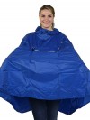 Regenponcho Unisex Waterdicht Blauw - One Size - Haps