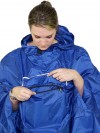 Regenponcho Unisex Waterdicht Blauw - One Size - Haps