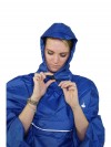 Regenponcho Unisex Waterdicht Blauw - One Size - Haps