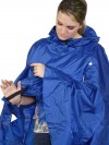 Regenponcho Unisex Waterdicht Blauw - One Size - Haps