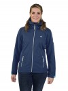 SOFTSHELL JAS DAMES donkerblauw - Silje