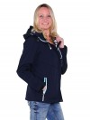 Softshell Jas Dames Waterafstotend Donkerblauw - Thyra