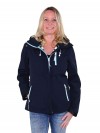 Softshell Jas Dames Waterafstotend Donkerblauw - Thyra