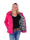 Softshell Jas Dames Waterafstotend Fuchsia