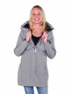 Softshell Jas Parka Dames Winddicht Grijs Melange