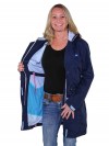 Bjornson Trenchcoat Dames Donkerblauw - Therese