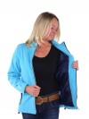 Bjornson Fleece Vest Winddicht Dames Blauw - Amber