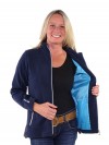 Bjornson Fleece Vest Winddicht Dames Donkerblauw - Amber