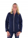 Bjornson Fleece Vest Winddicht Dames Donkerblauw - Amber