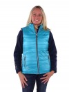 Bjornson Bodywarmer Dames Blauw Aqua - Brendy